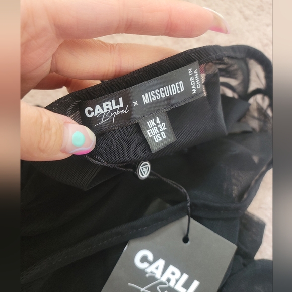 Carli Bybel x Missguided | Ruched One Shoulder Midi Dress - Picture 6 of 8